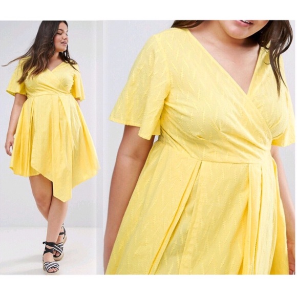 empire waist wrap dress